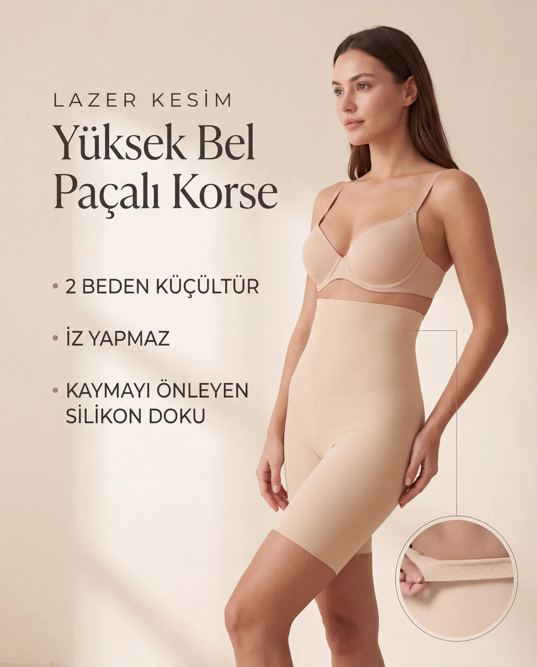 Göğüs Altı Paçalı Korse