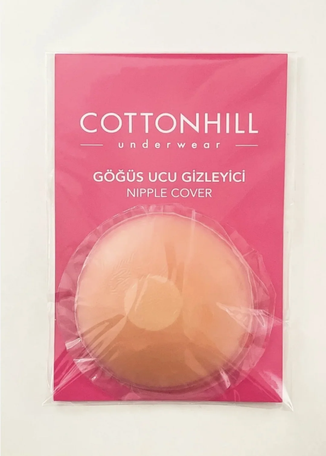 Yapışkanlı göğüs ucu
