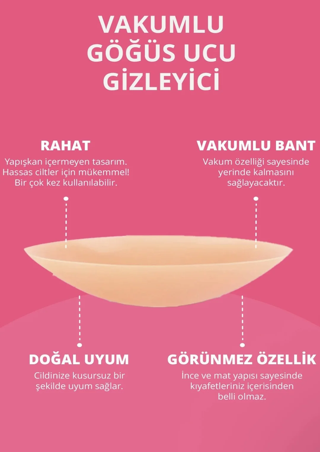 Vakumlu göğüs ucu