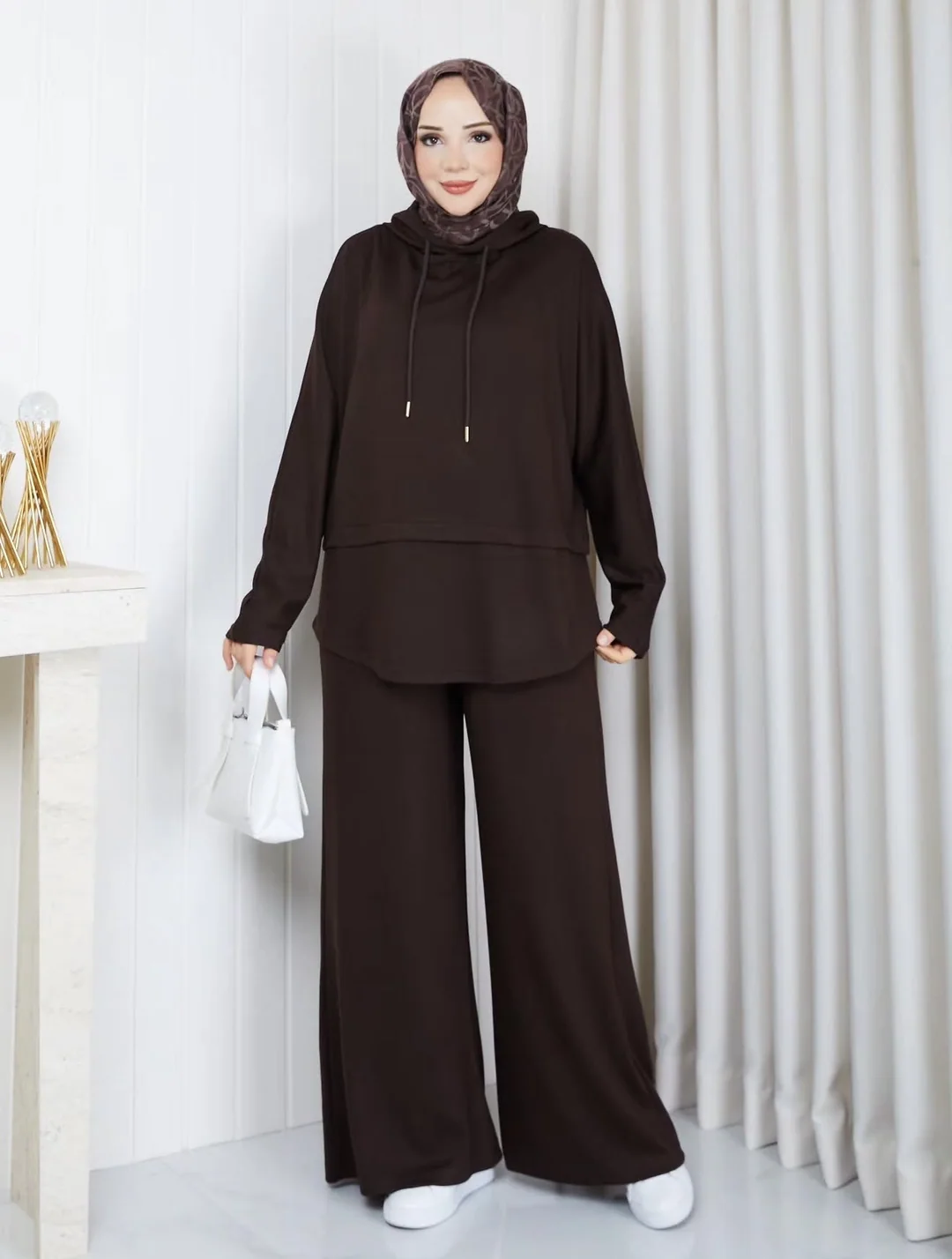 Kapşonlu Sweat Takım